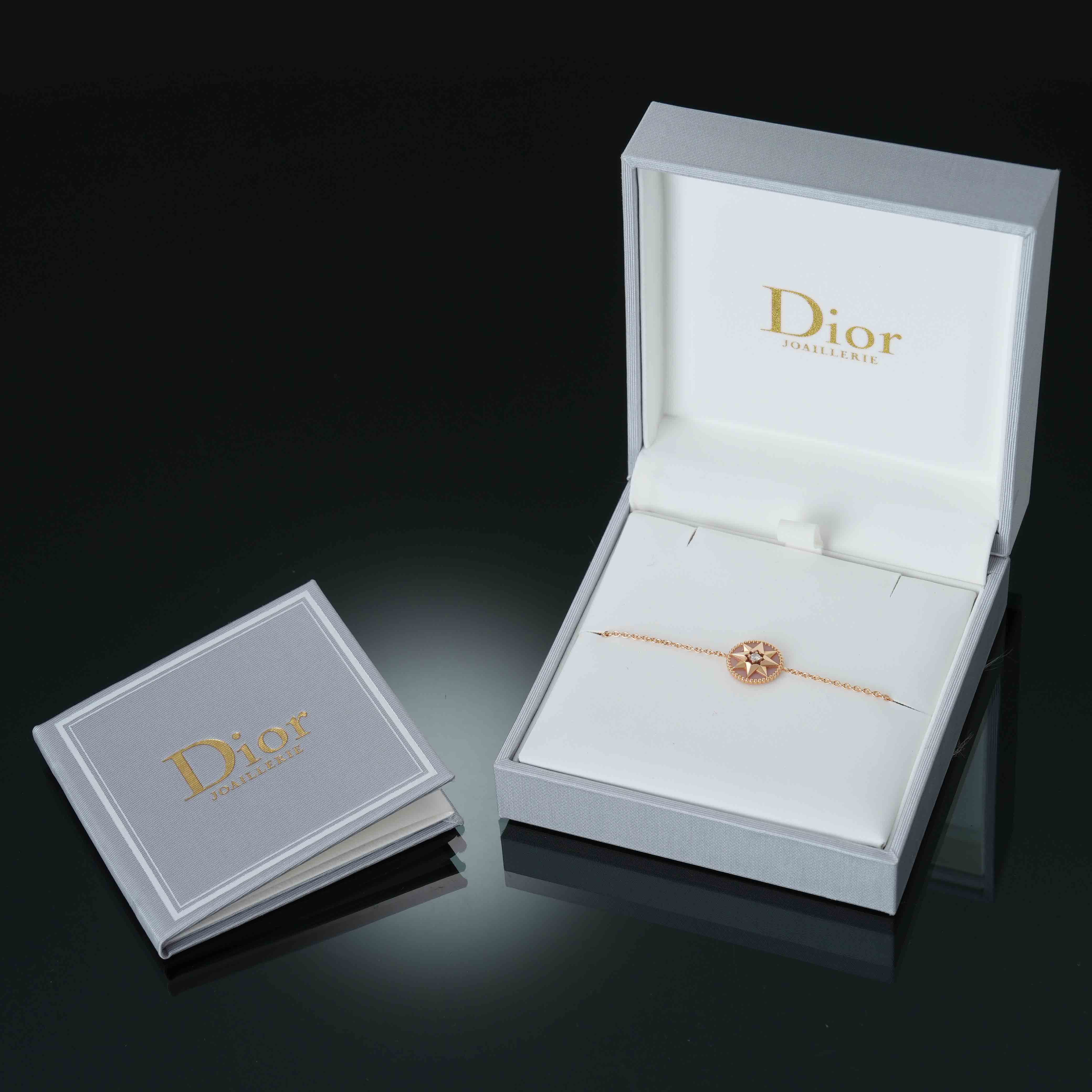 CHRISTIAN DIOR(USED)크리스찬디올 로즈 드 방 브레이슬릿